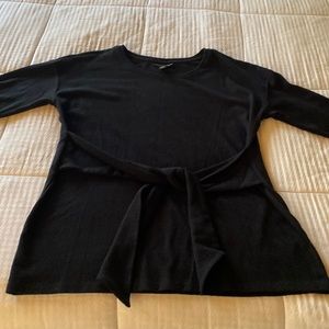 A Pea in Pod Black Maternity Top